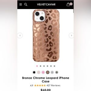 Velvet Caviar iPhone 14 Magsafe Case/ Grip Ring/ & Mirror Screen Protector
